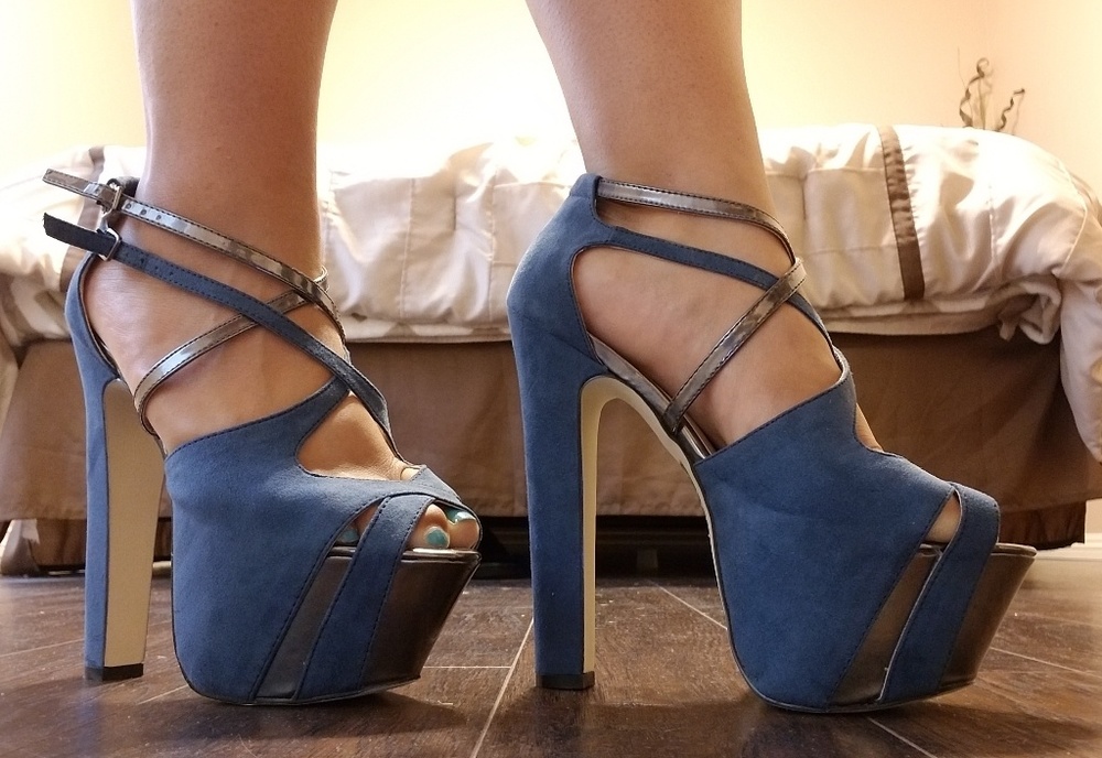 Dusty Blue Sole Society heels
